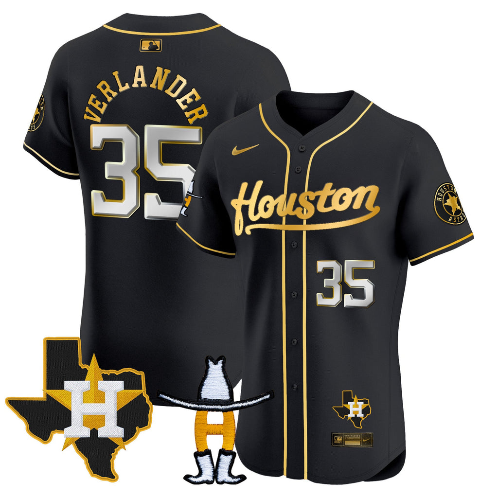 Men’s Houston Houston Rodeo Patch Vapor Premier Elite Jersey