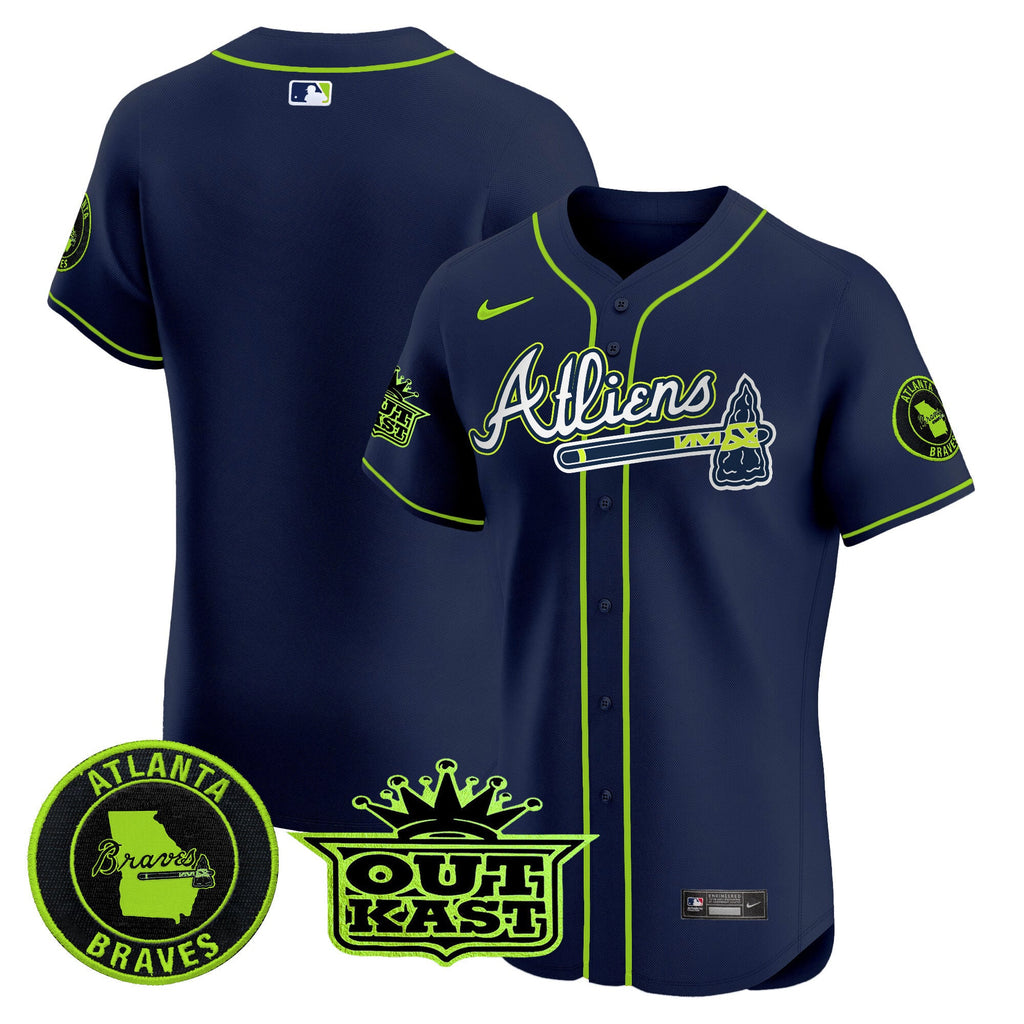 Men’s Atlanta Atliens Vapor Premier Elite Jersey