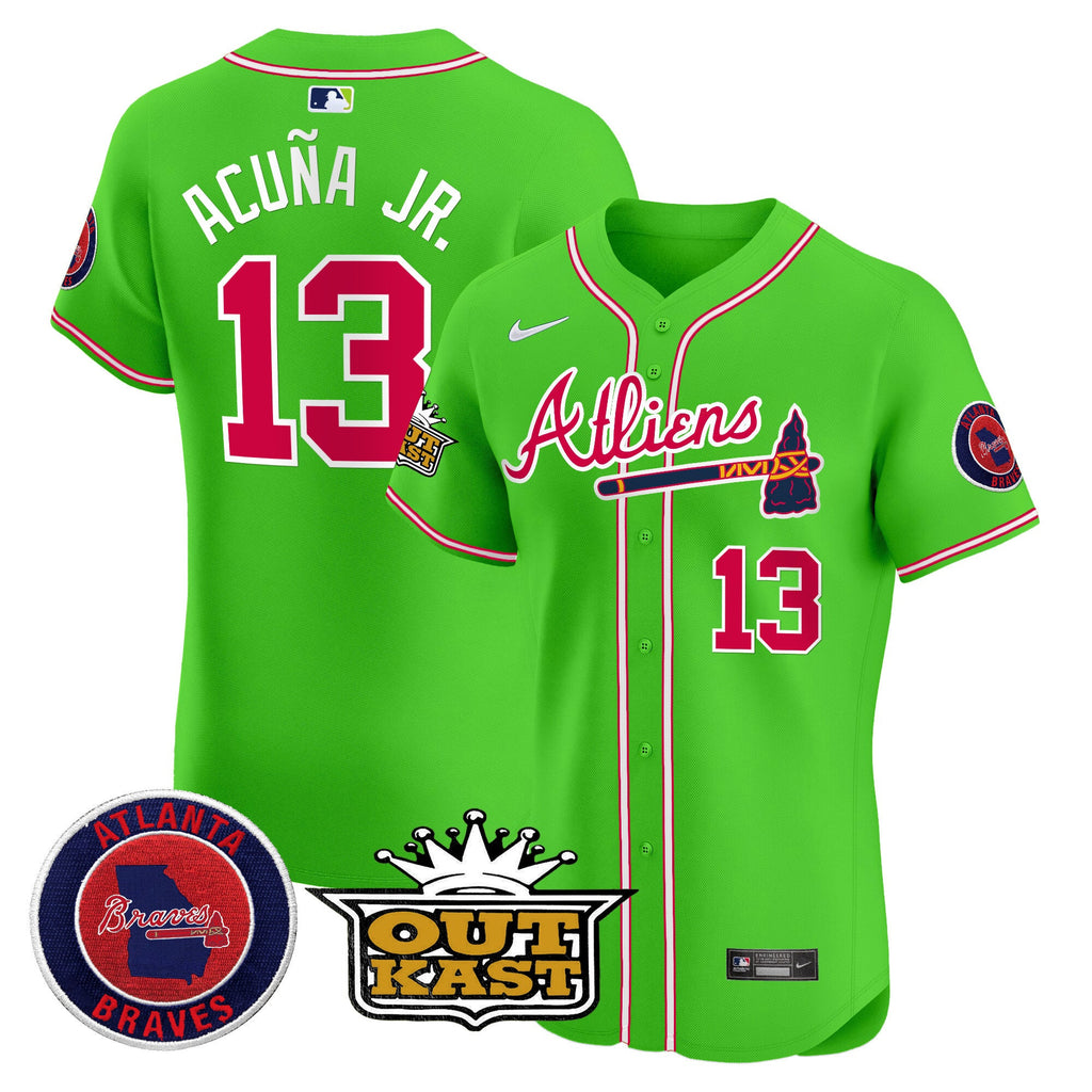 Men’s Atlanta Atliens Vapor Premier Elite Jersey