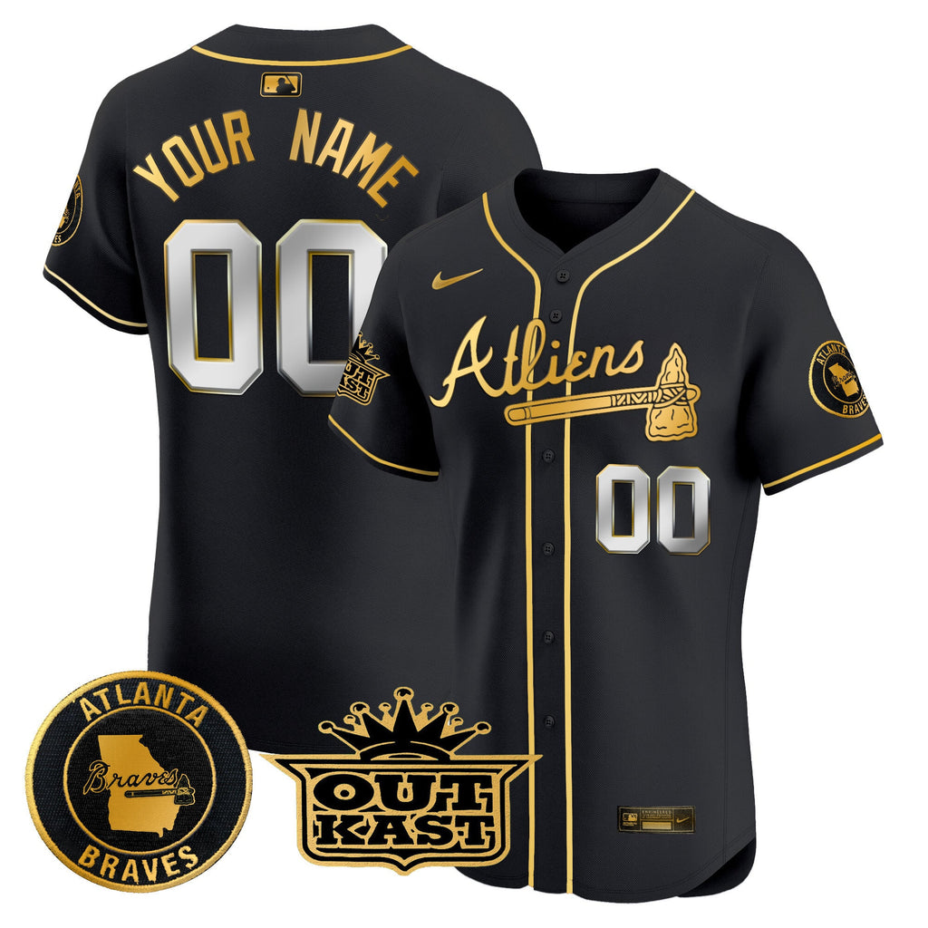 Atlanta Atliens Vapor Premier Elite Custom Jersey