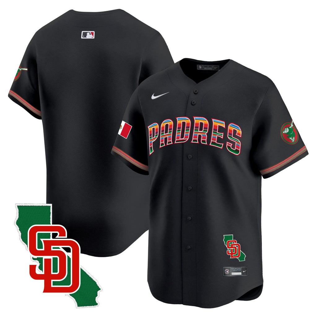 Men’s Mexico California Patch Vapor Premier Limited Jersey