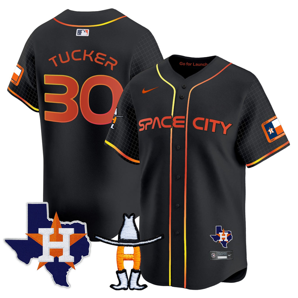 Men’s Space City Texas Patch Vapor Premier Limited Jersey