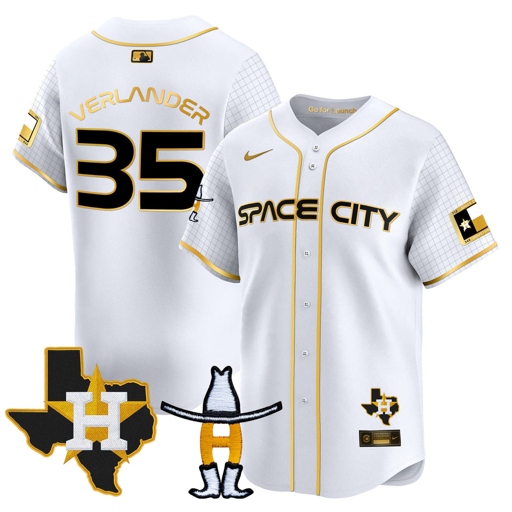 Men’s Space City Texas Patch Vapor Premier Limited Jersey