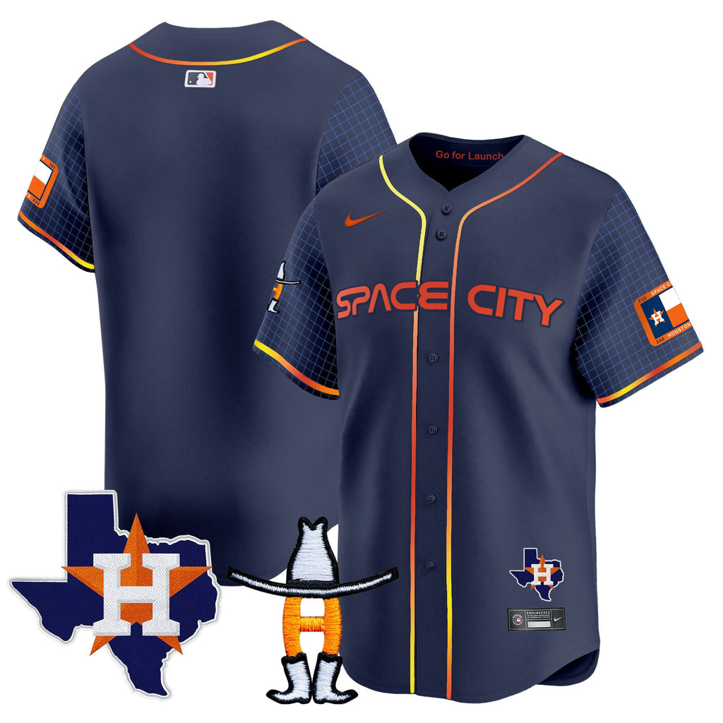 Men’s Space City Texas Patch Vapor Premier Limited Jersey