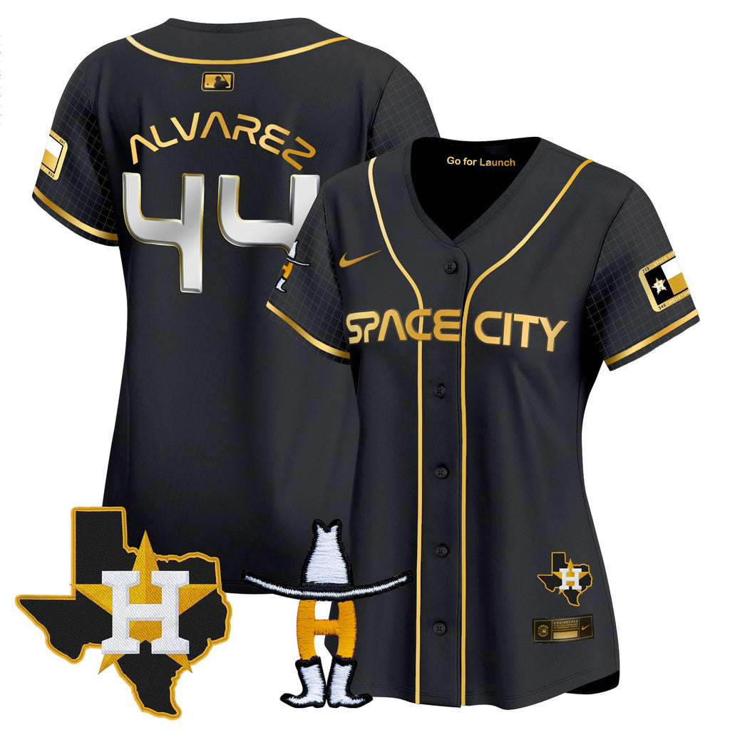Women’s Space City Texas Patch Vapor Premier Limited Jersey