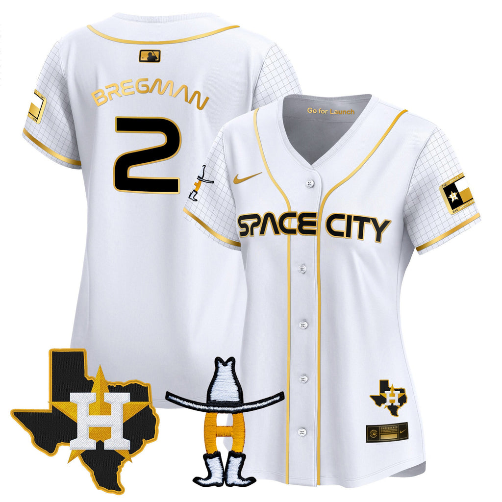 Women’s Space City Texas Patch Vapor Premier Limited Jersey