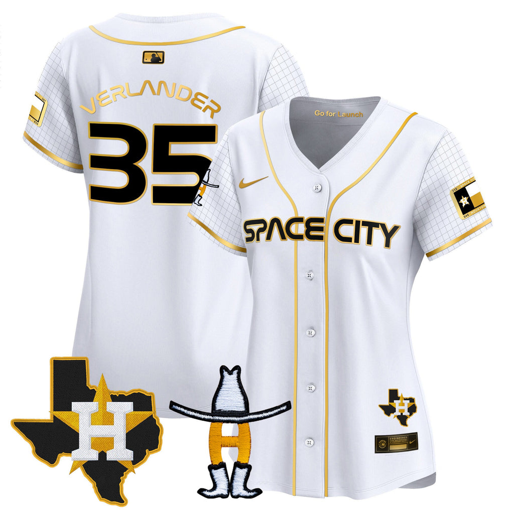 Women’s Space City Texas Patch Vapor Premier Limited Jersey