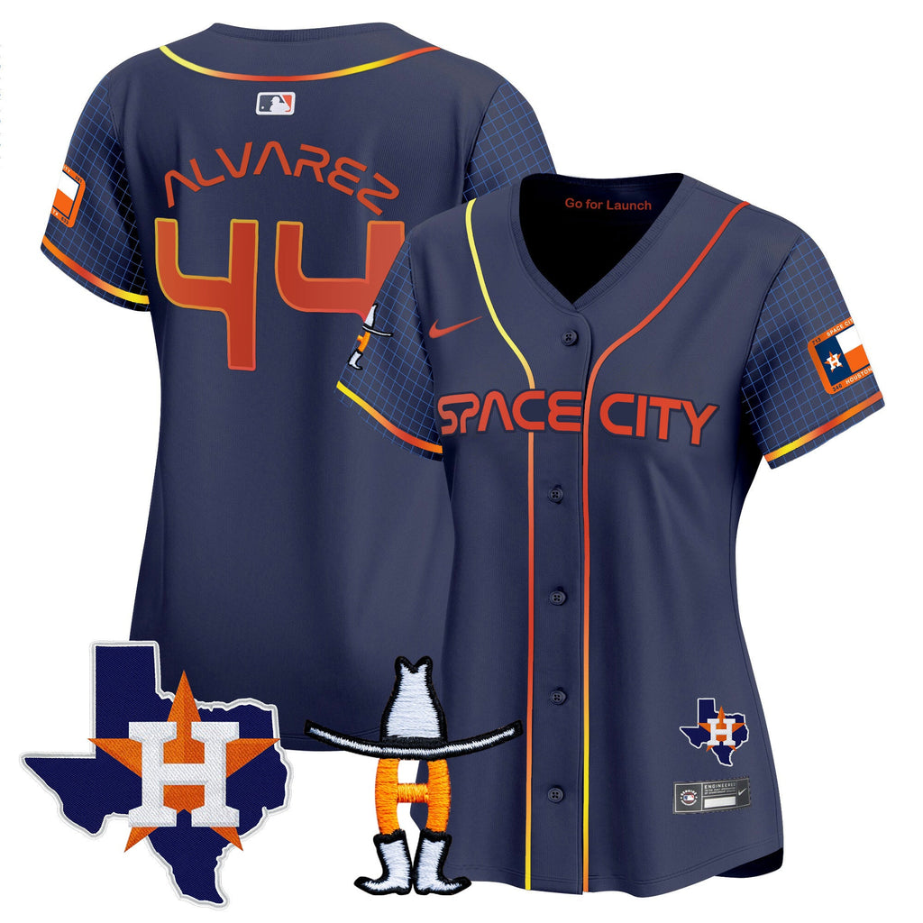 Women’s Space City Texas Patch Vapor Premier Limited Jersey