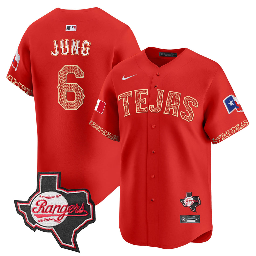 Men’s Texas Mexico Texas Patch Vapor Premier Limited Jersey