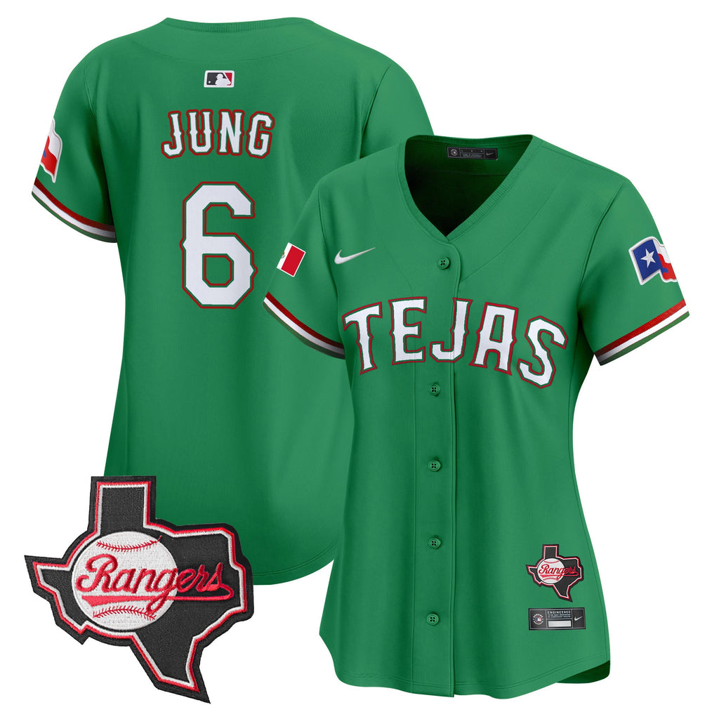 Women’s Texas Mexico Texas Patch Vapor Premier Limited Jersey