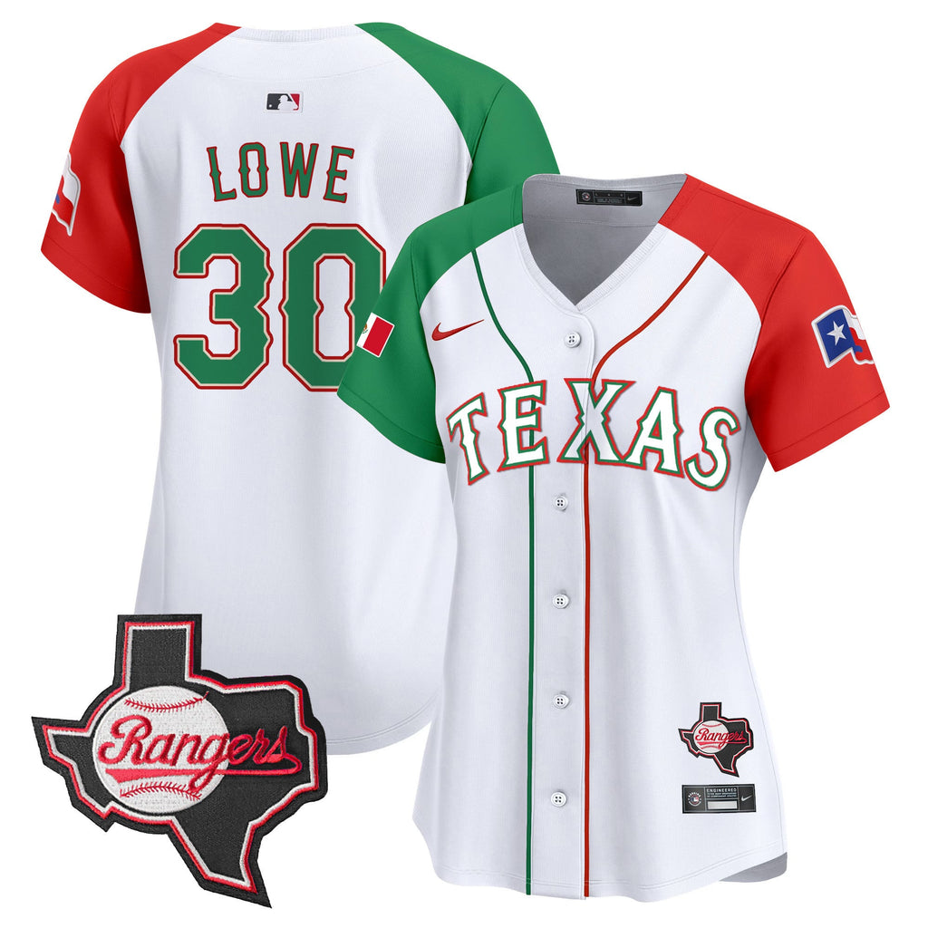 Women’s Texas Mexico Texas Patch Vapor Premier Limited Jersey