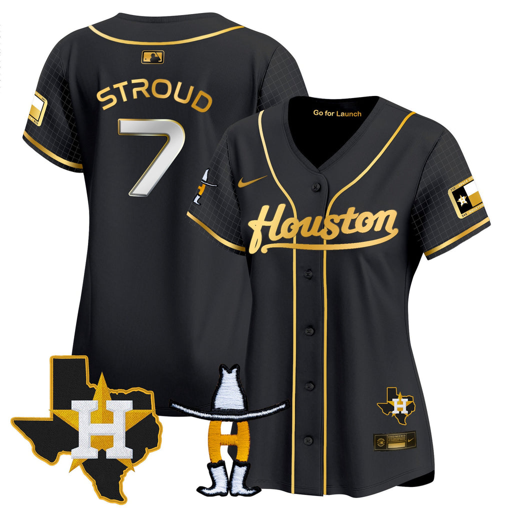 Women’s Space City Houston Rodeo Patch Vapor Premier Limited Jersey