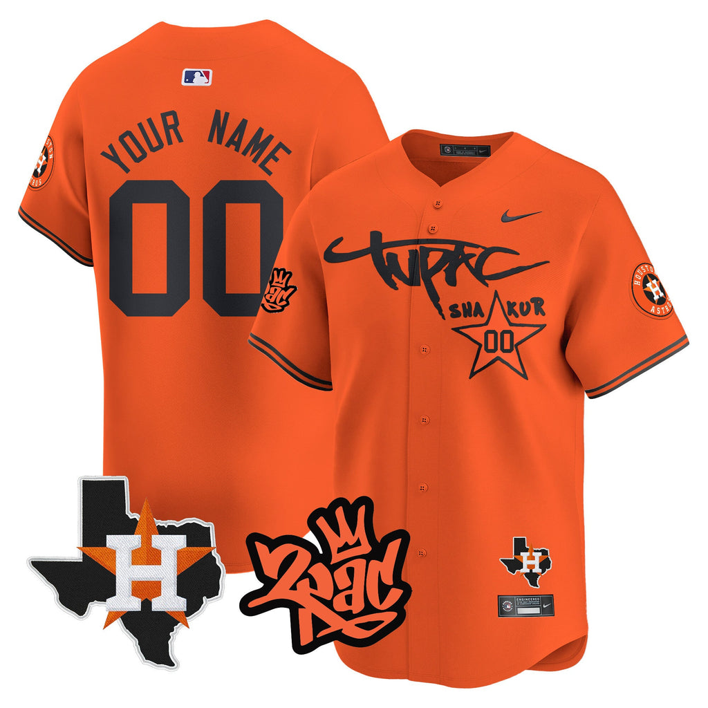 Tupac Shakur Vapor Premier Limited Custom Jersey