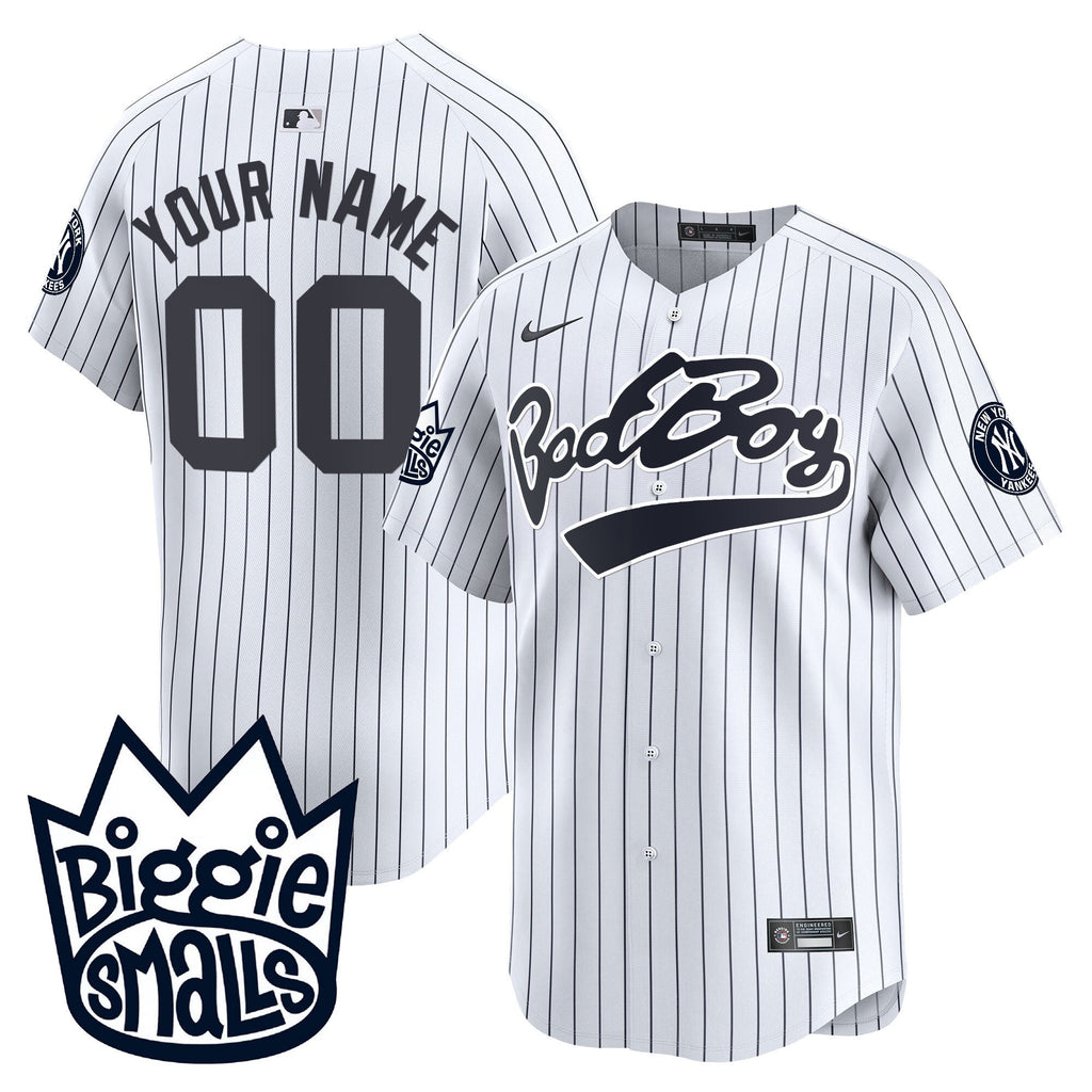 New York Biggie Smalls Vapor Premier Limited Custom Jersey