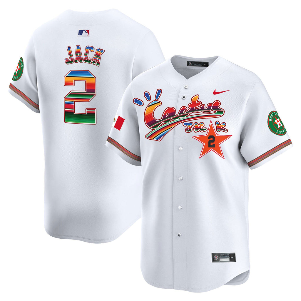 Men’s Houston Mexico Cactus Jack Vapor Premier Limited Jersey
