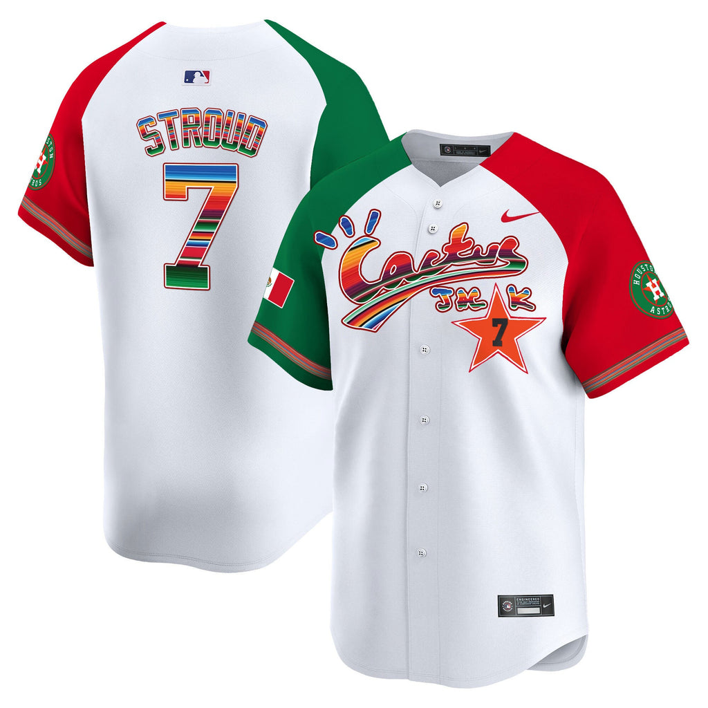 Men’s Houston Mexico Cactus Jack Vapor Premier Limited Jersey