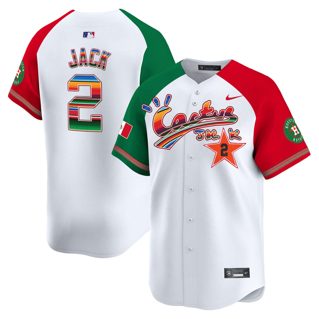 Men’s Houston Mexico Cactus Jack Vapor Premier Limited Jersey