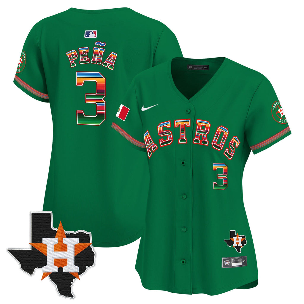 Women’s Mexico Texas Patch Vapor Premier Limited Jersey