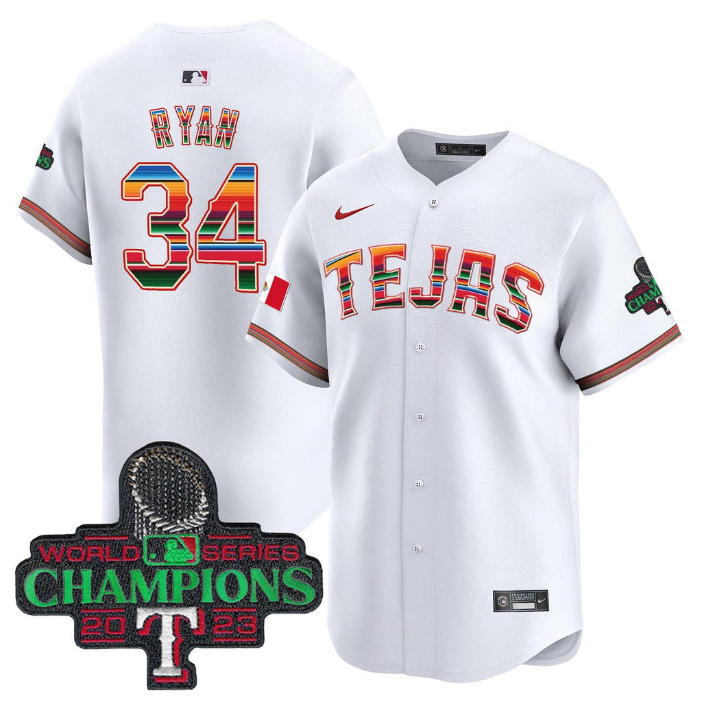 Men’s Texas Mexico Champions Patch Vapor Premier Limited Jersey