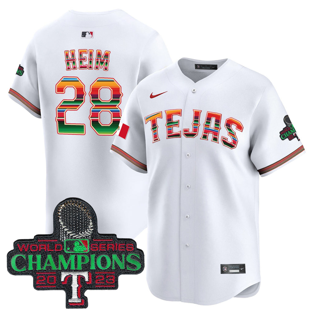 Men’s Texas Mexico Champions Patch Vapor Premier Limited Jersey