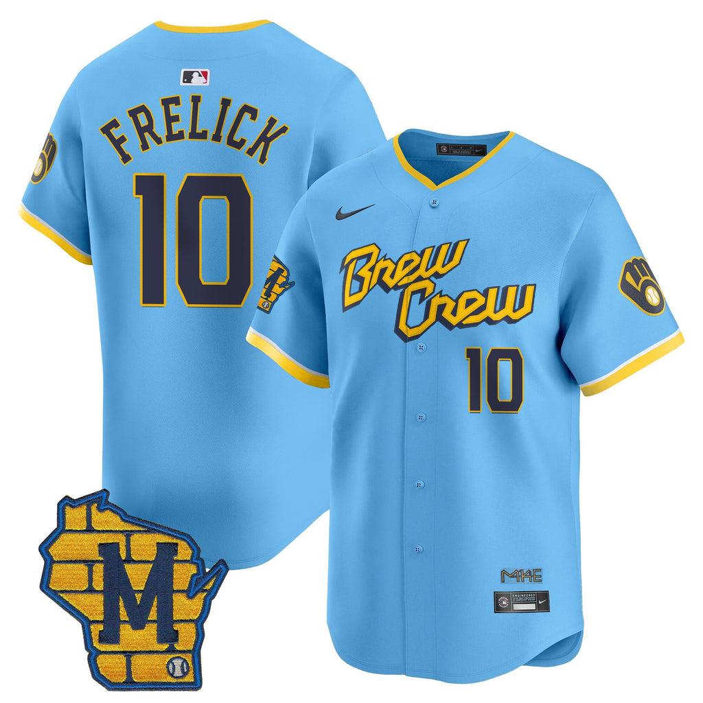 Men’s Milwaukee Home Patch Vapor Premier Limited Jersey