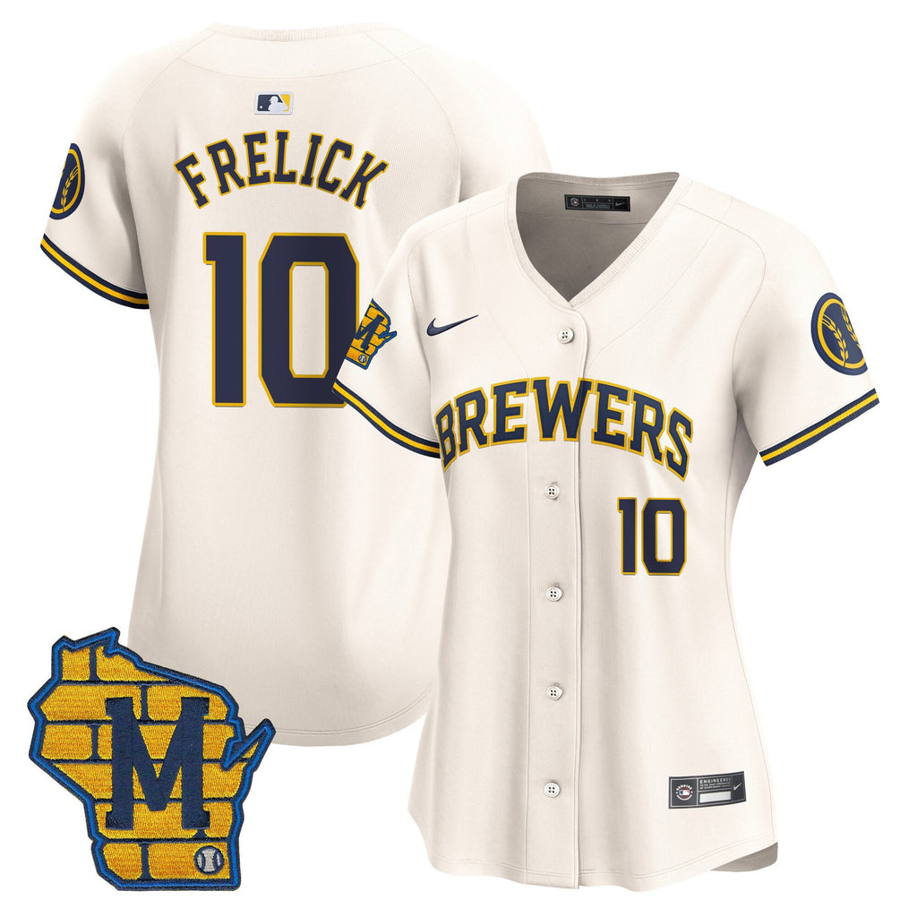 Women’s Milwaukee Home Patch Vapor Premier Limited Jersey