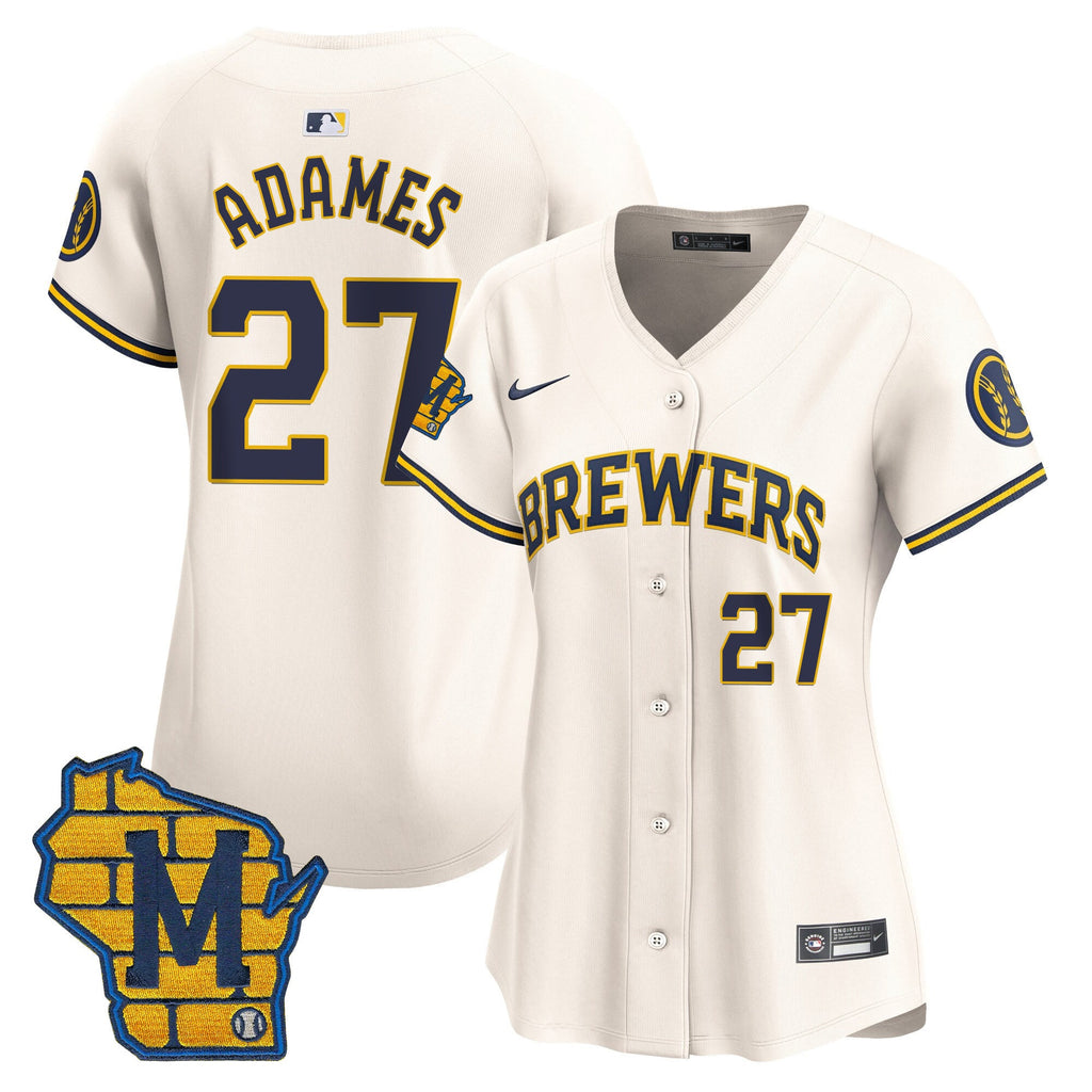 Women’s Milwaukee Home Patch Vapor Premier Limited Jersey