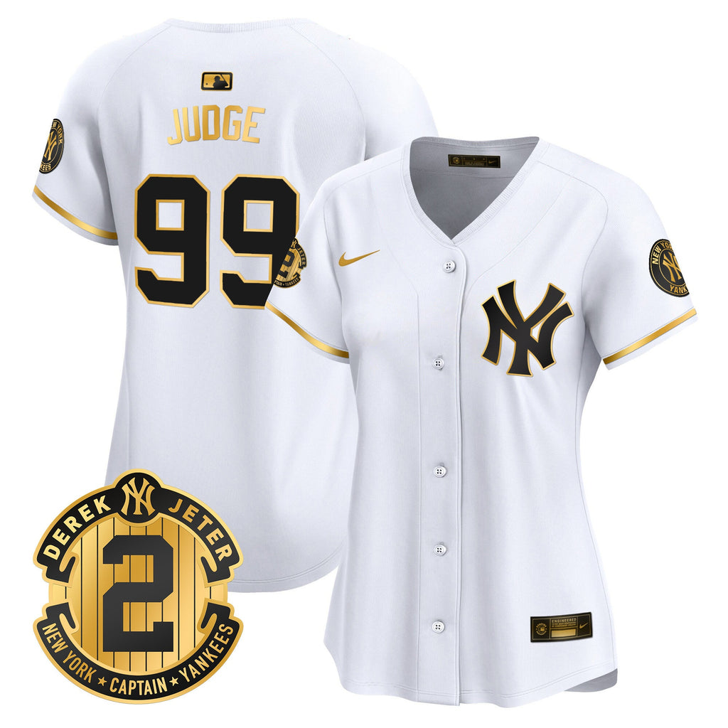 Women’s New York Derek Jeter Patch Vapor Premier Limited Jersey