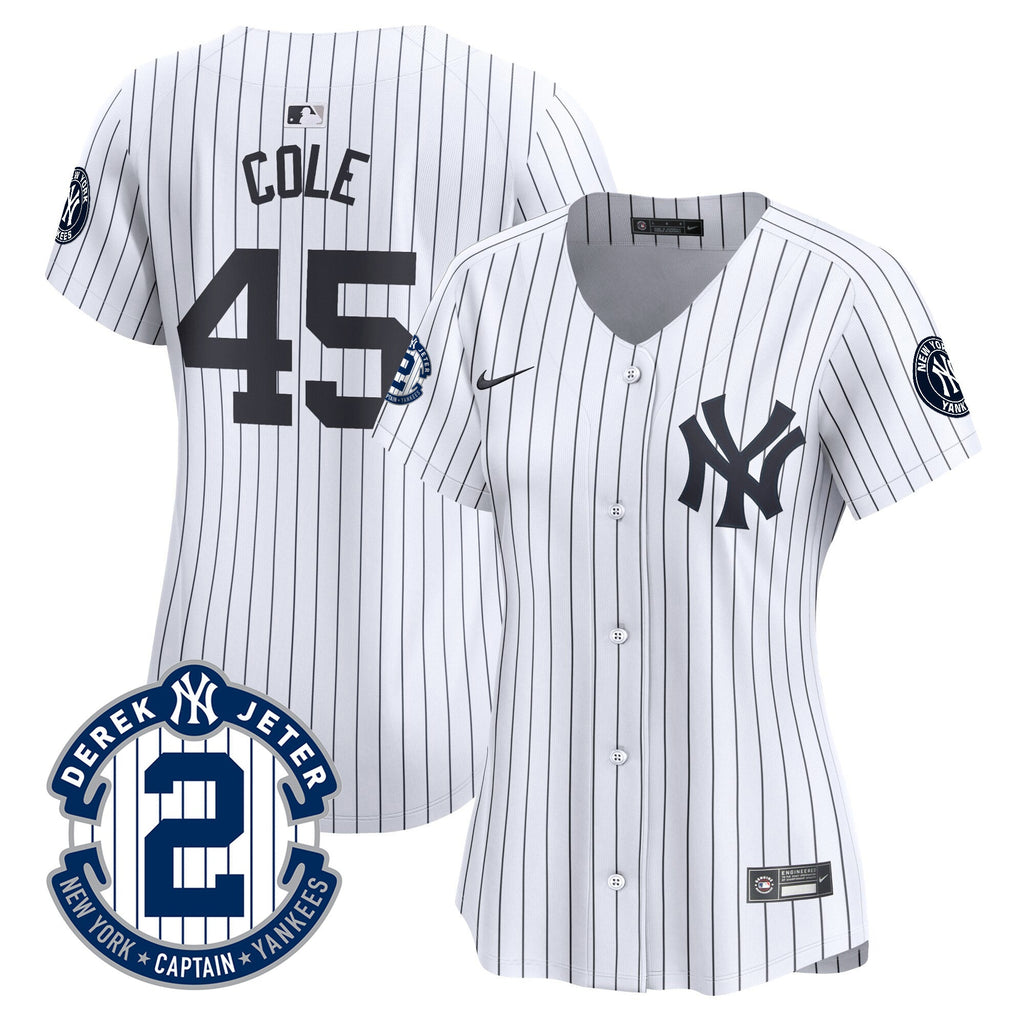 Women’s New York Derek Jeter Patch Vapor Premier Limited Jersey