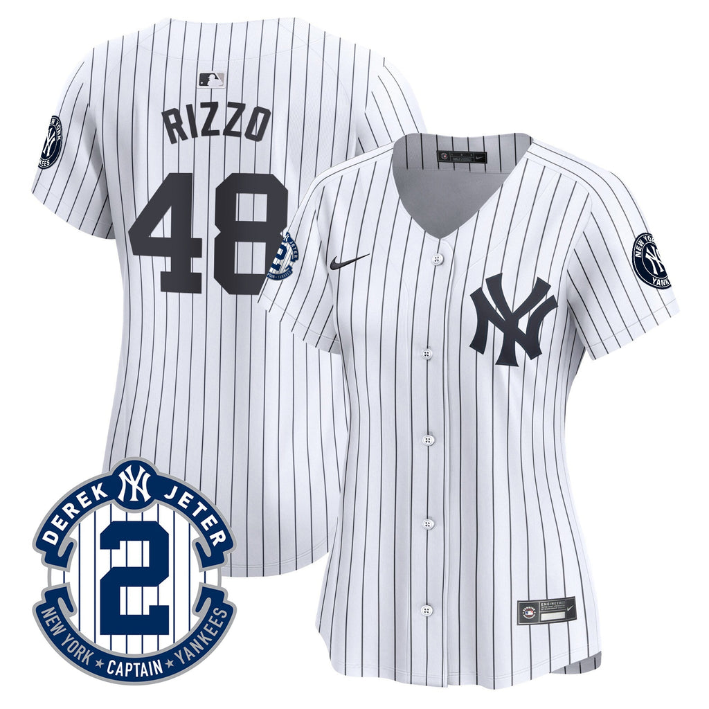 Women’s New York Derek Jeter Patch Vapor Premier Limited Jersey