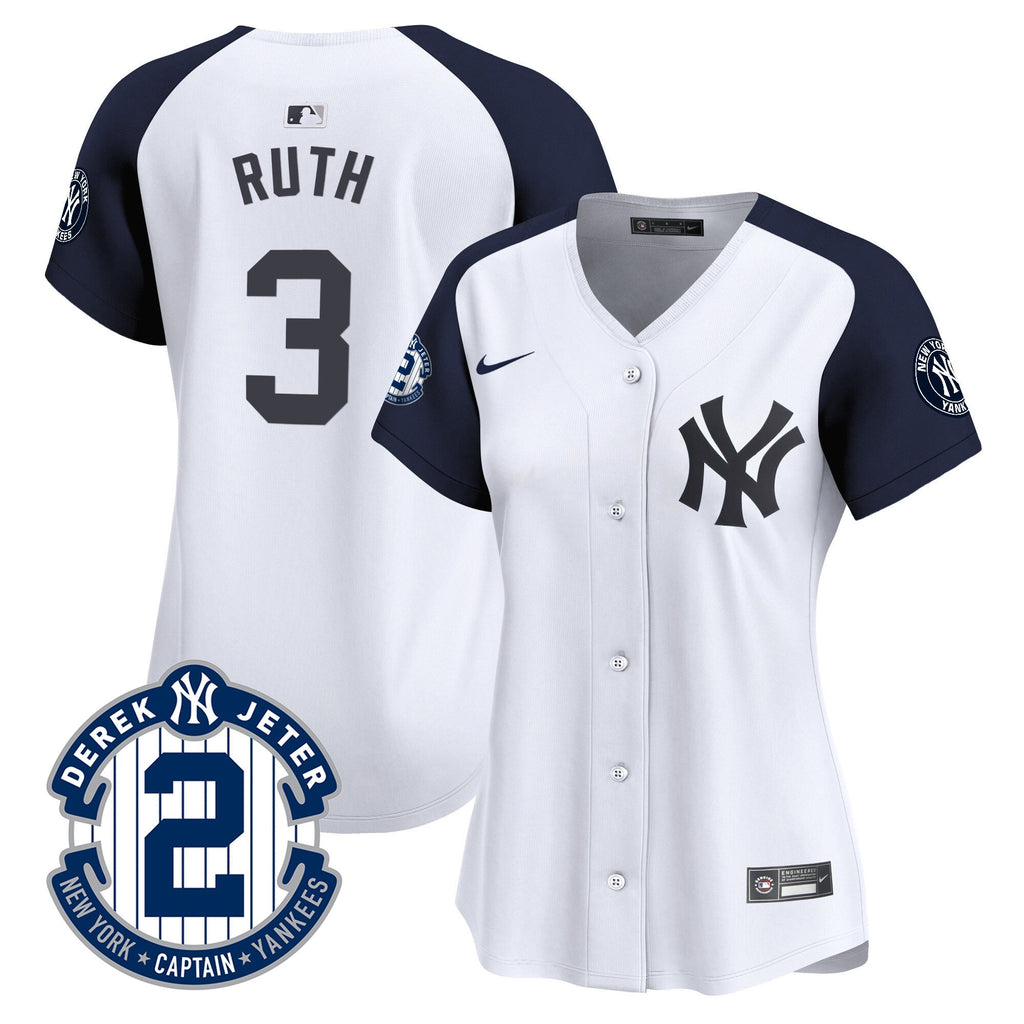 Women’s New York Derek Jeter Patch Vapor Premier Limited Jersey