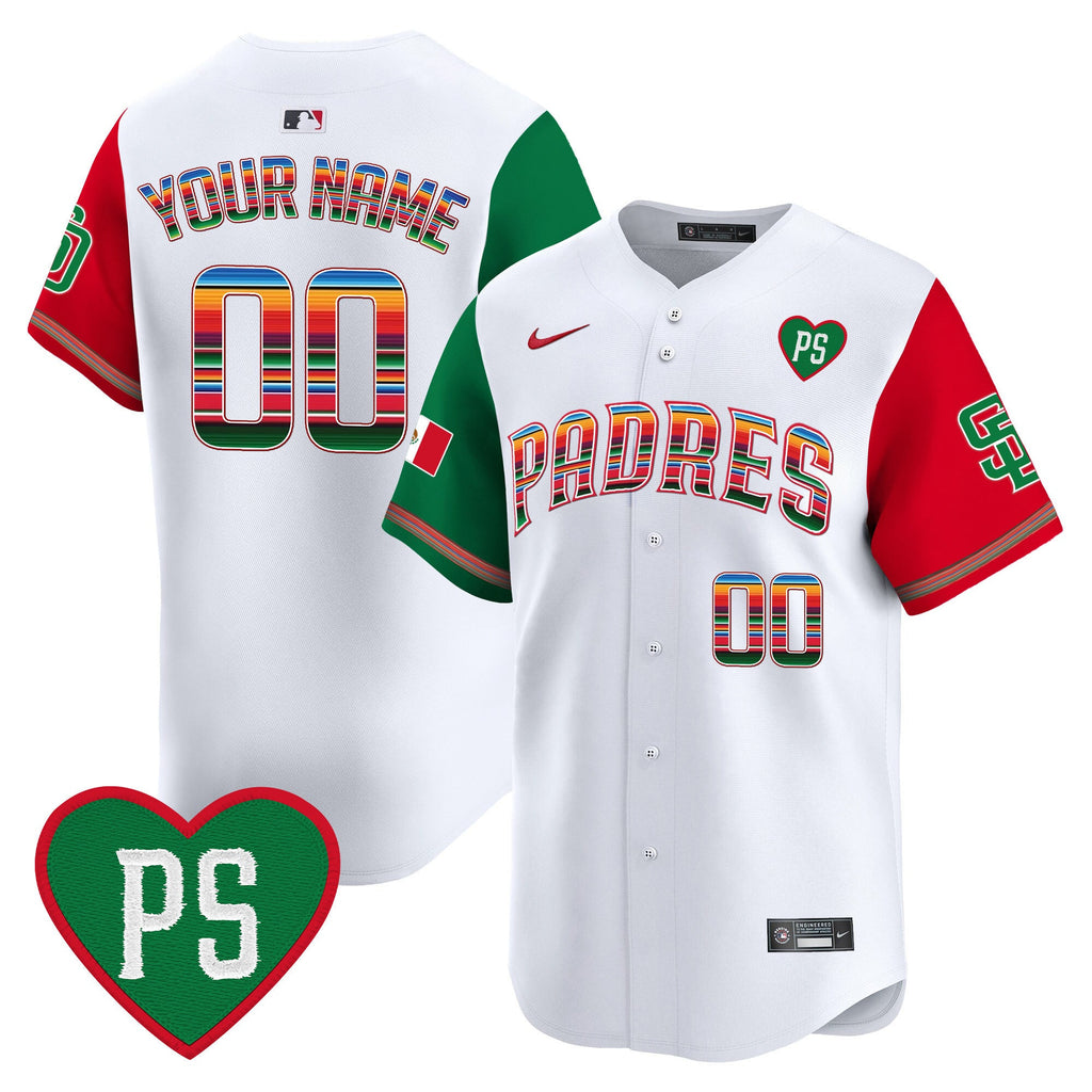 Mexico “For Peter” Patch Vapor Premier Limited Custom Jersey