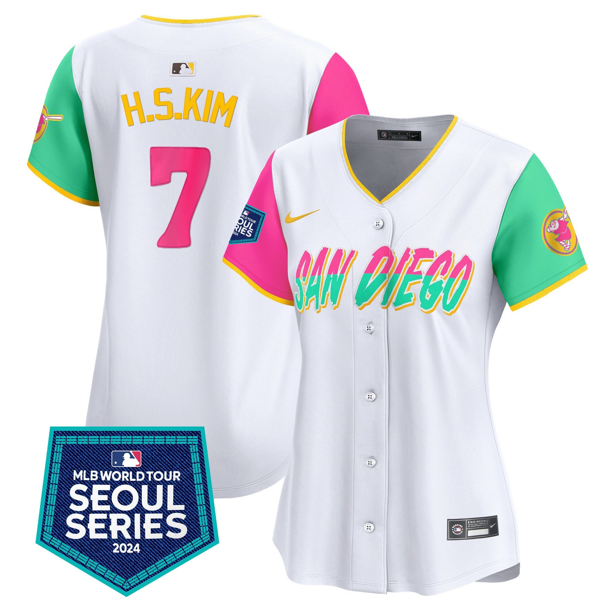 Women’s 2024 World Tour Seoul Series Patch Vapor Premier Limited Jersey