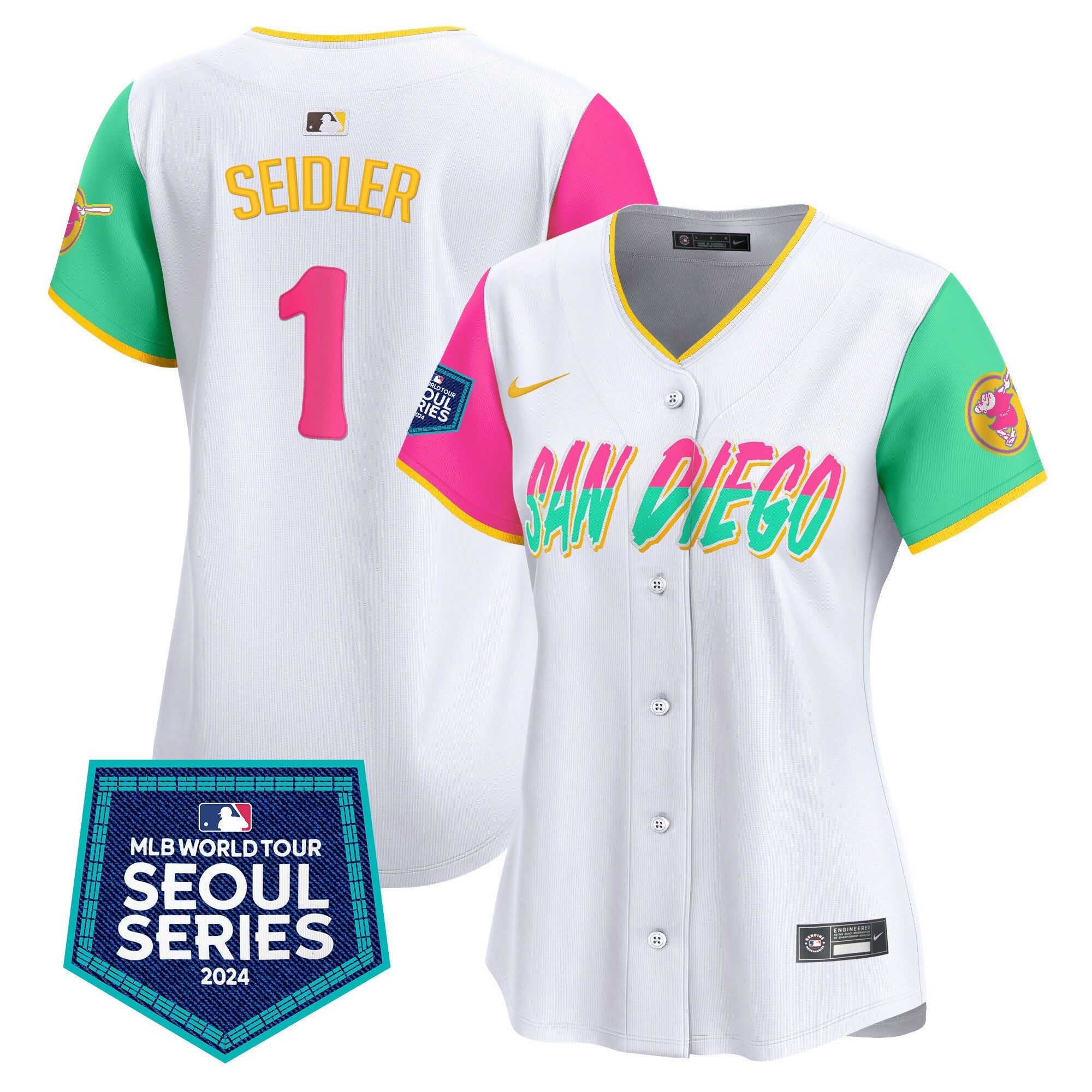 Women’s 2024 World Tour Seoul Series Patch Vapor Premier Limited Jersey
