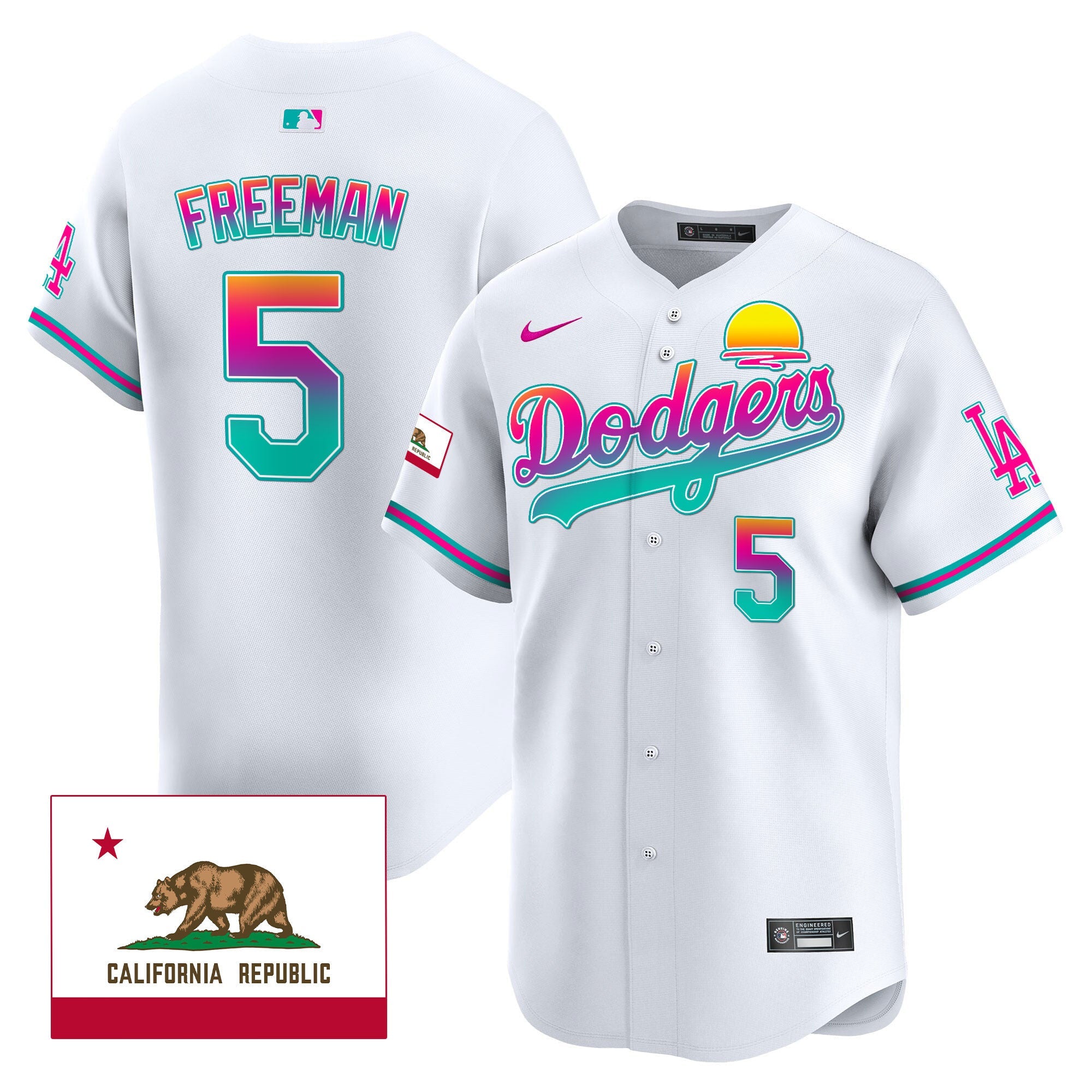 Men’s 2024 Los Angeles City Style Vapor Premier Limited Jersey