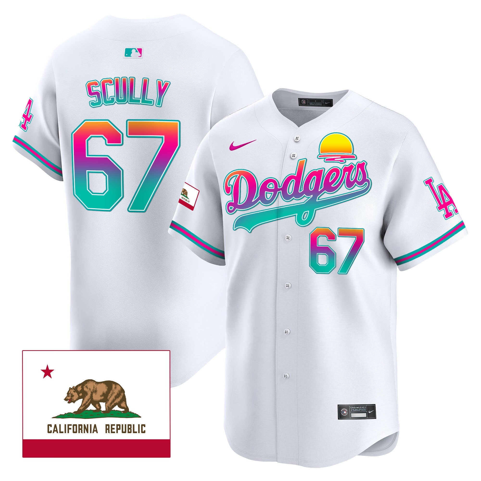 Men’s 2024 Los Angeles City Style Vapor Premier Limited Jersey
