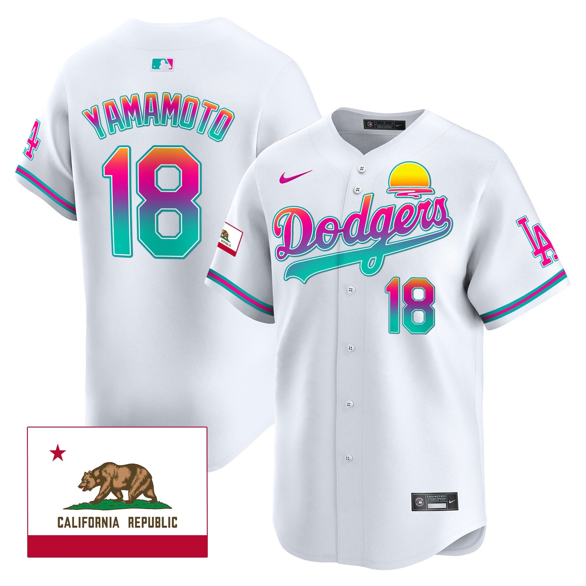 Men’s 2024 Los Angeles City Style Vapor Premier Limited Jersey