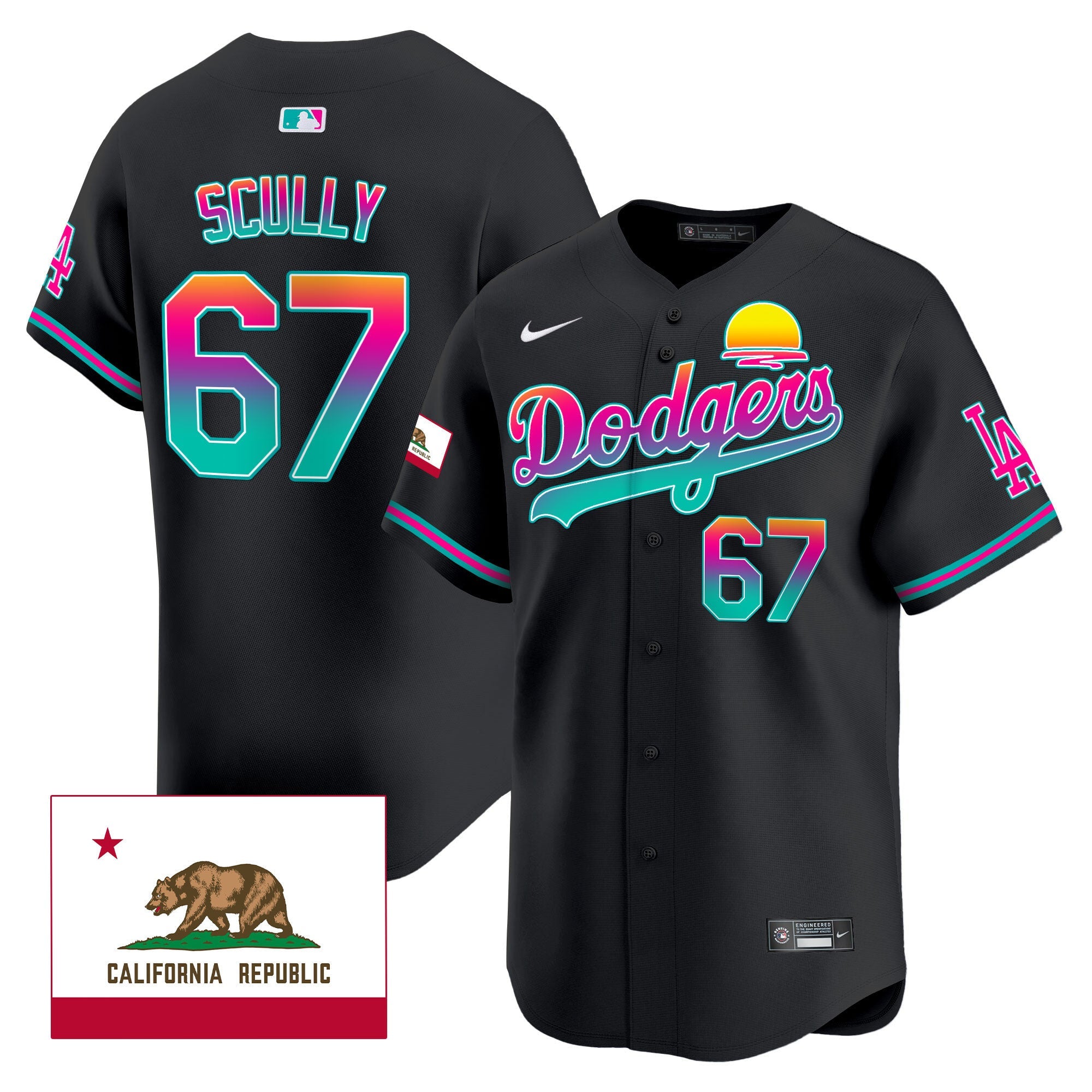 Men’s 2024 Los Angeles City Style Vapor Premier Limited Jersey