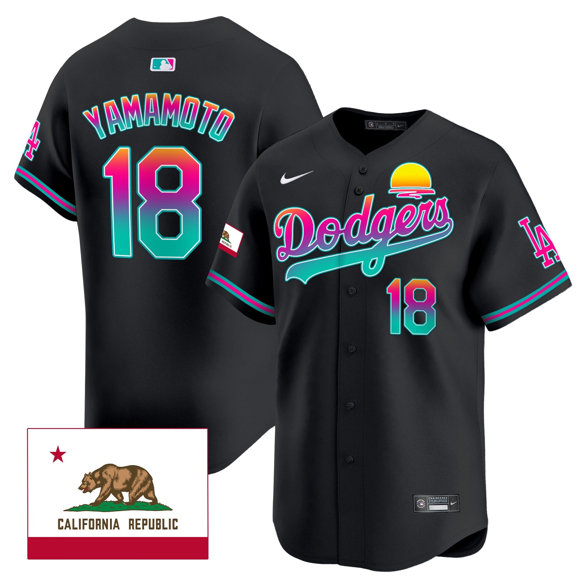 Men’s 2024 Los Angeles City Style Vapor Premier Limited Jersey