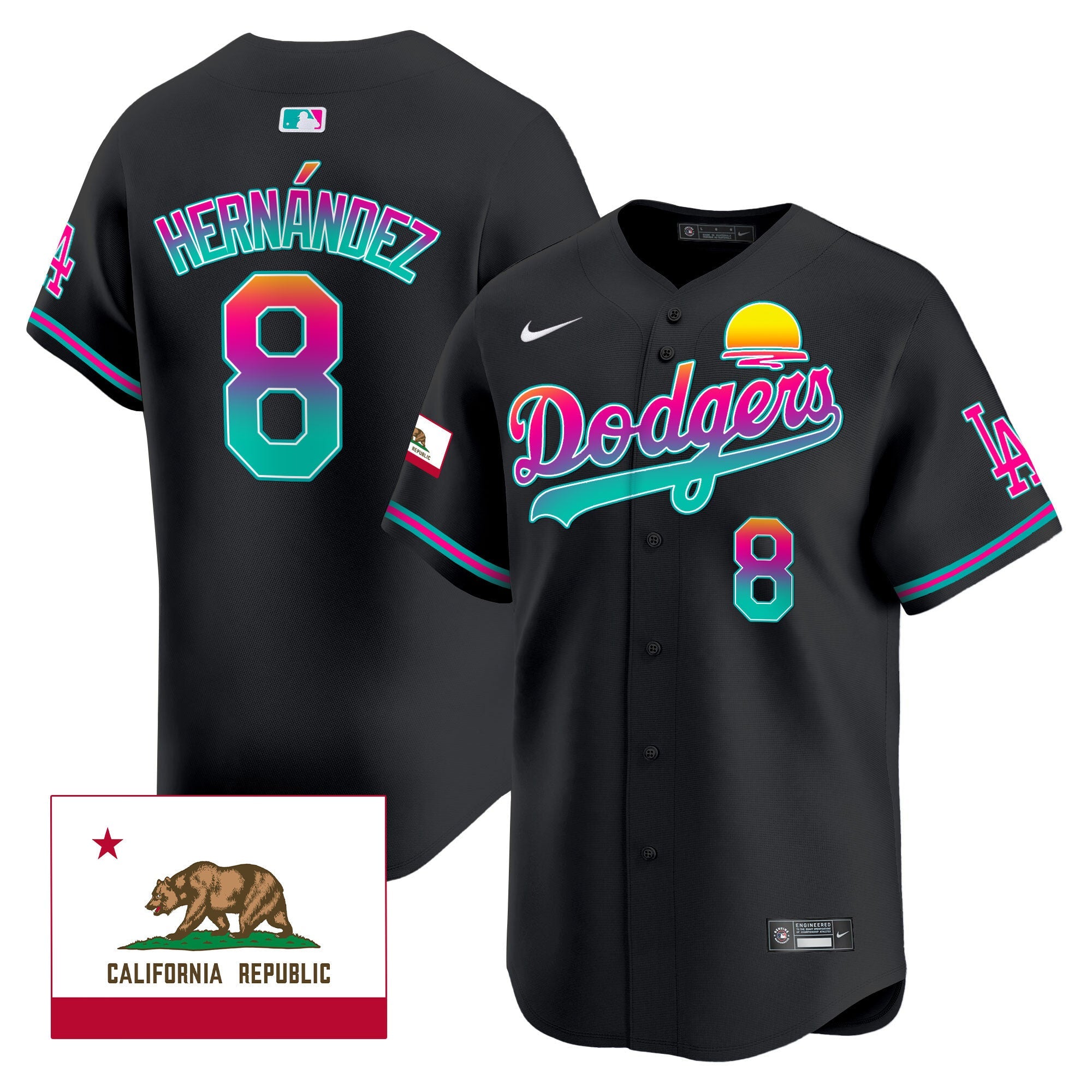Men’s 2024 Los Angeles City Style Vapor Premier Limited Jersey