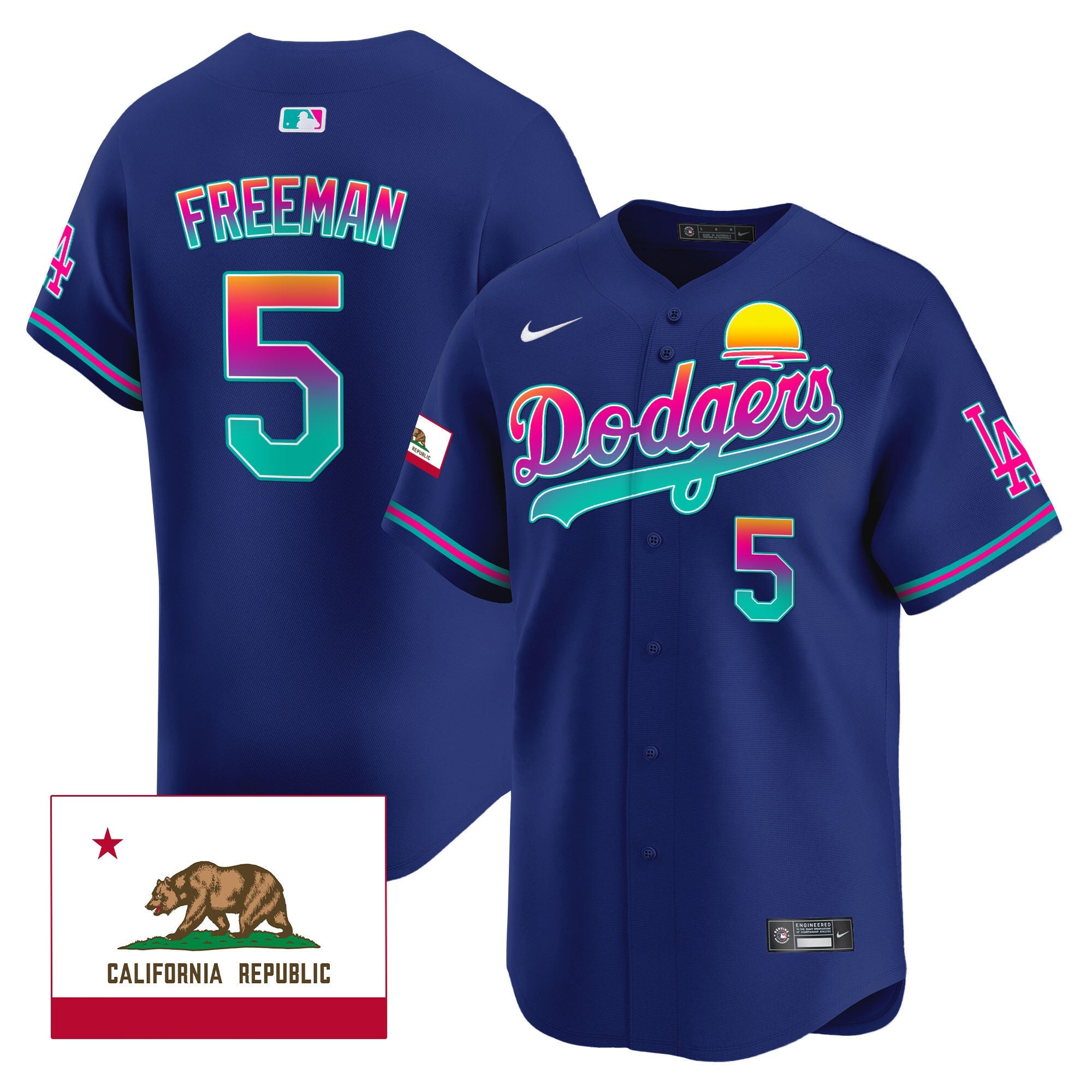 Men’s 2024 Los Angeles City Style Vapor Premier Limited Jersey