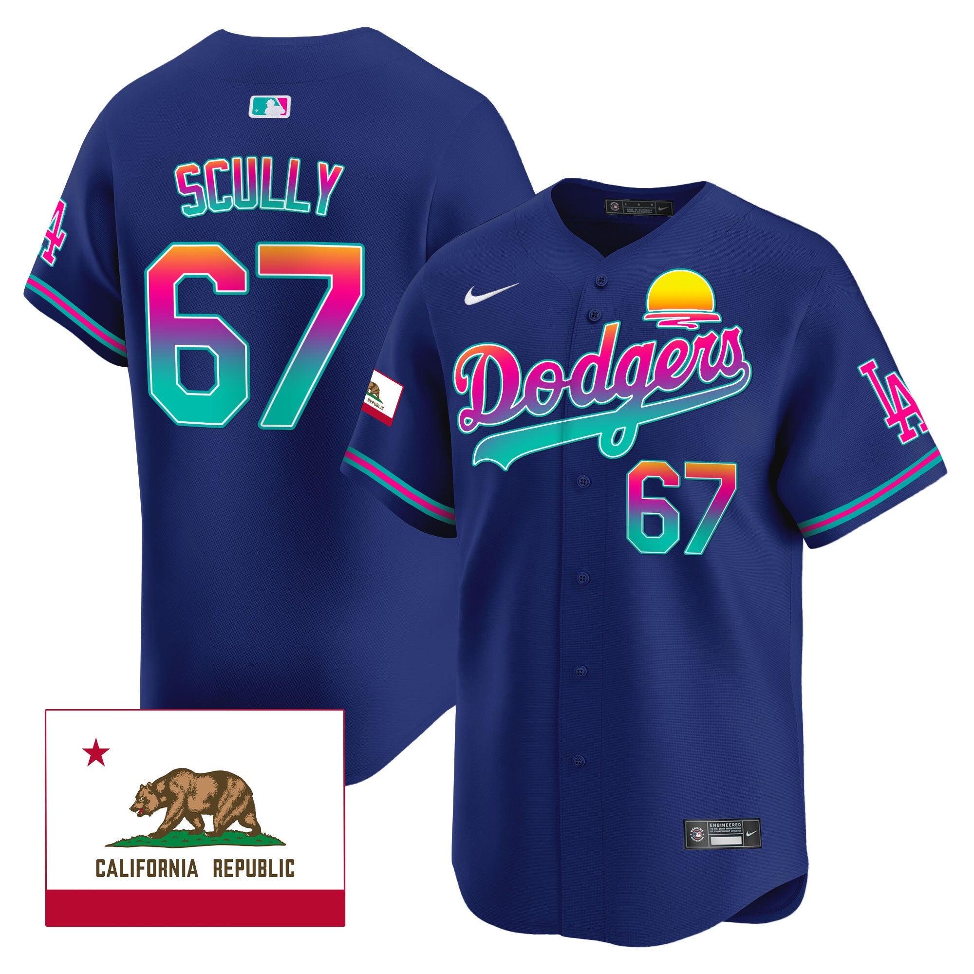Men’s 2024 Los Angeles City Style Vapor Premier Limited Jersey