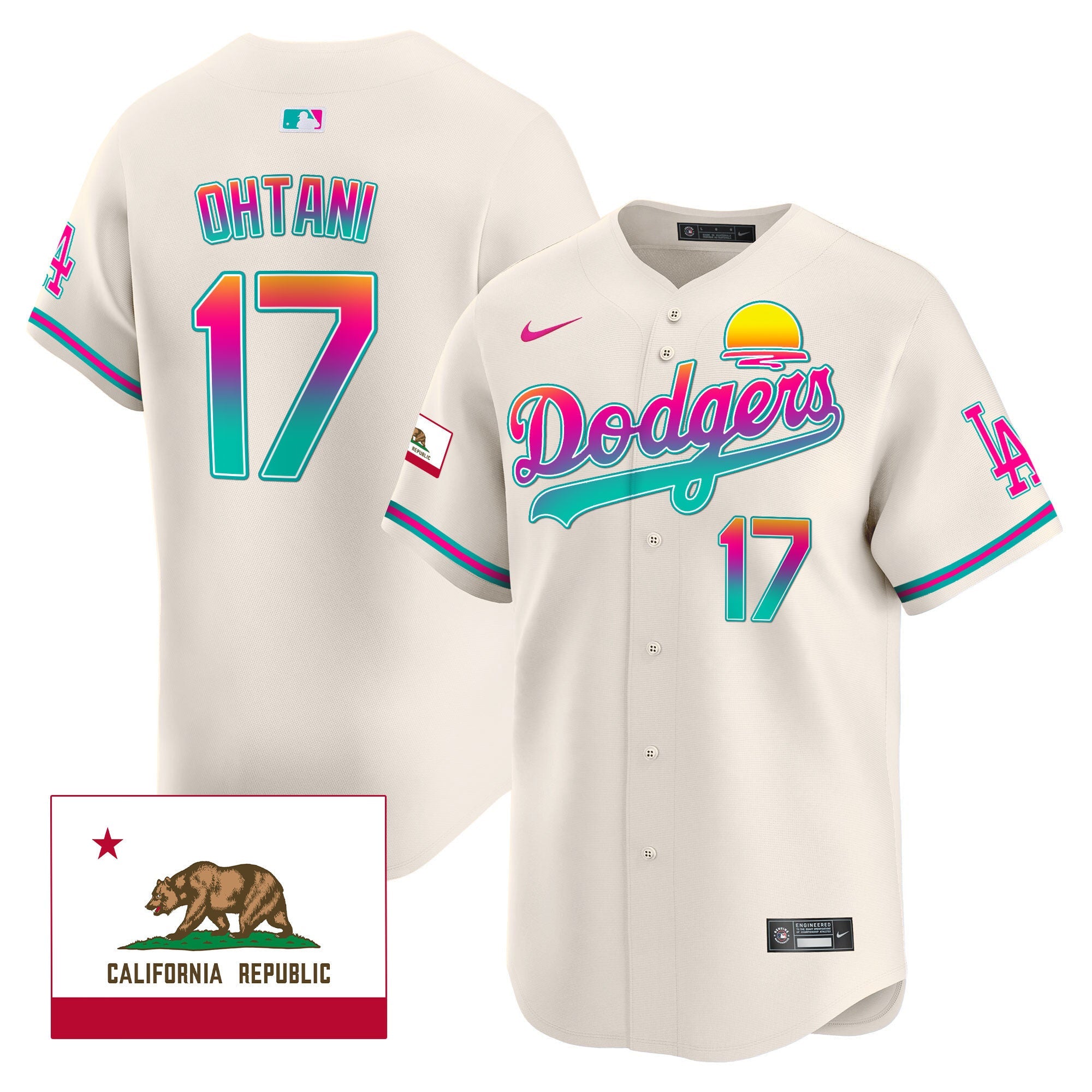 Men’s 2024 Los Angeles City Style Vapor Premier Limited Jersey
