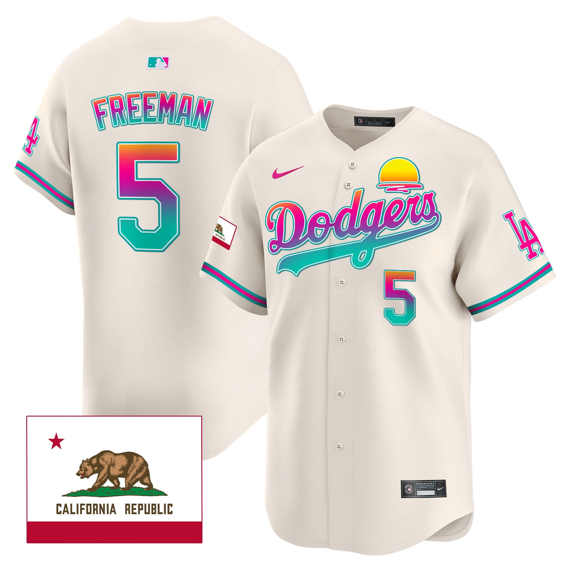 Men’s 2024 Los Angeles City Style Vapor Premier Limited Jersey