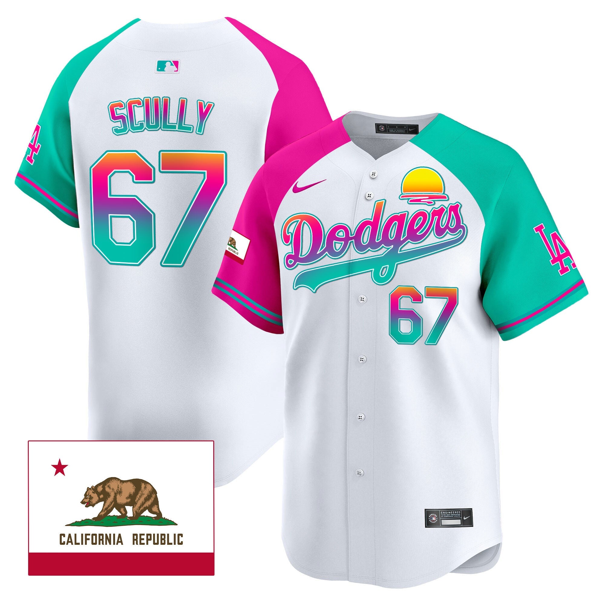 Men’s 2024 Los Angeles City Style Vapor Premier Limited Jersey