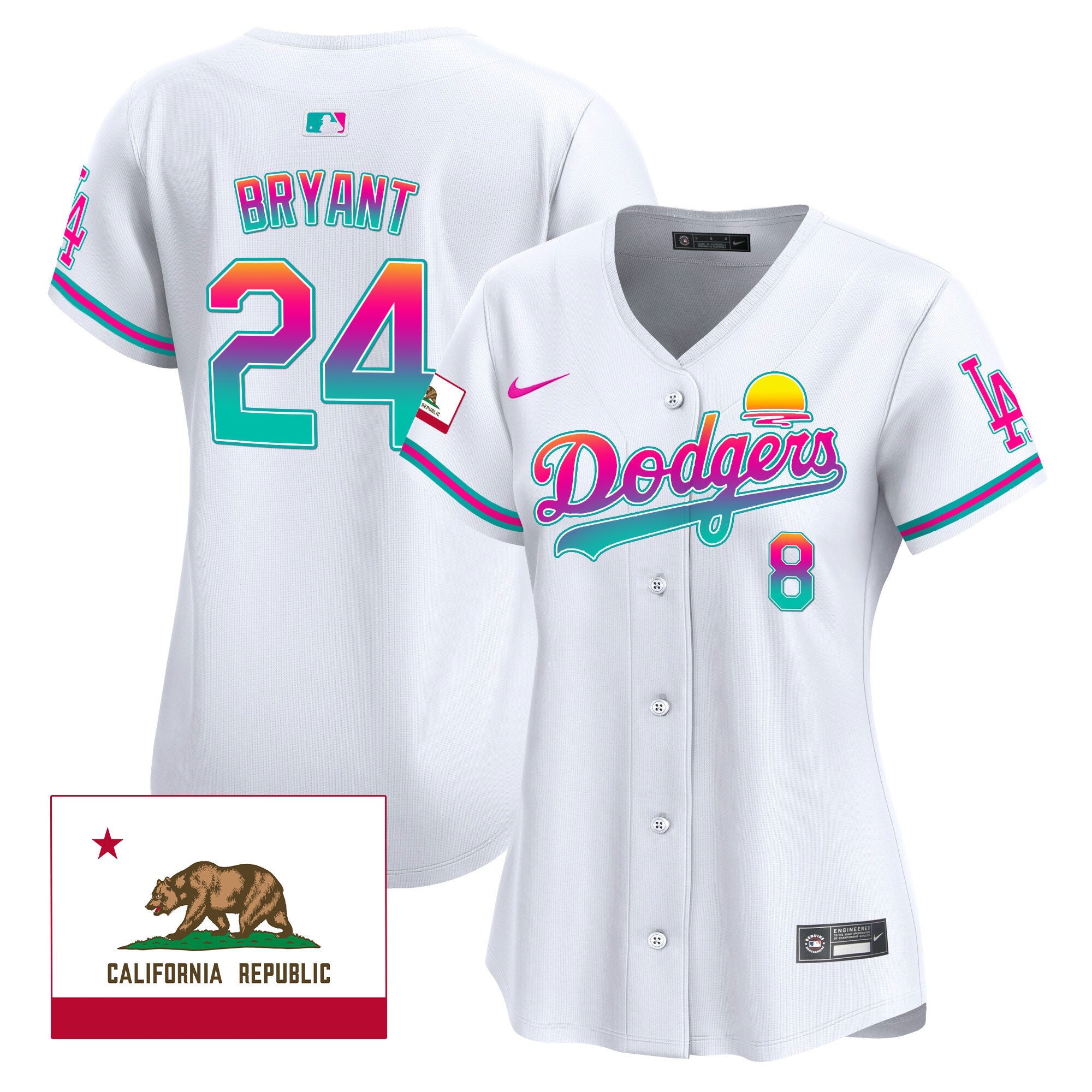 Women’s 2024 Los Angeles City Style Vapor Premier Limited Jersey