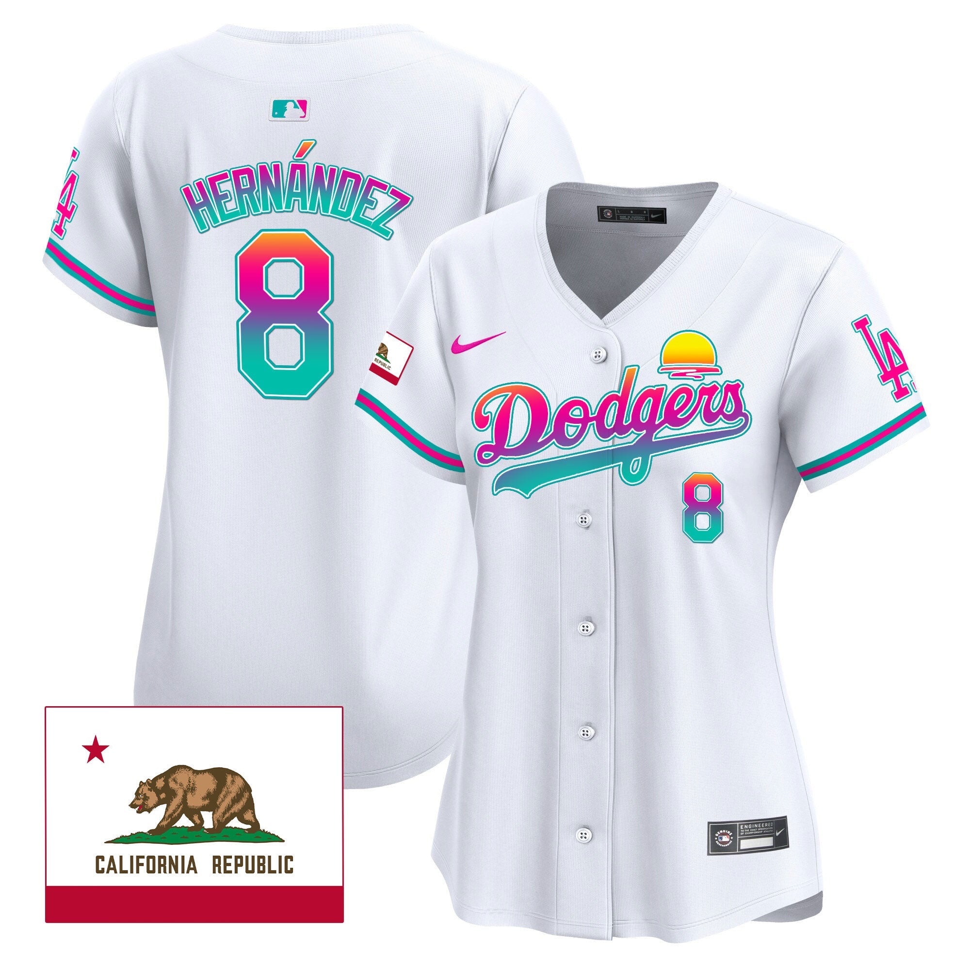 Women’s 2024 Los Angeles City Style Vapor Premier Limited Jersey