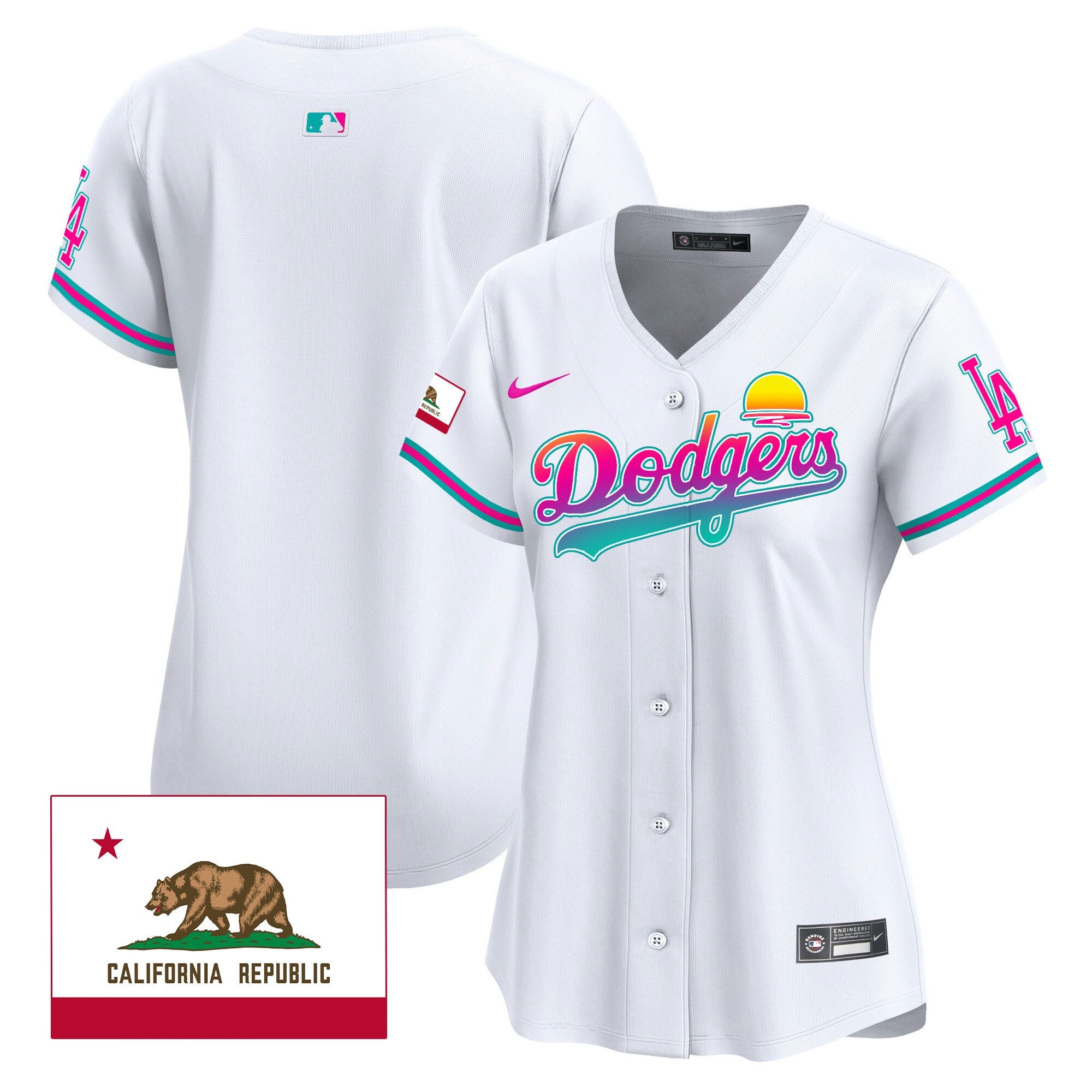 Women’s 2024 Los Angeles City Style Vapor Premier Limited Jersey