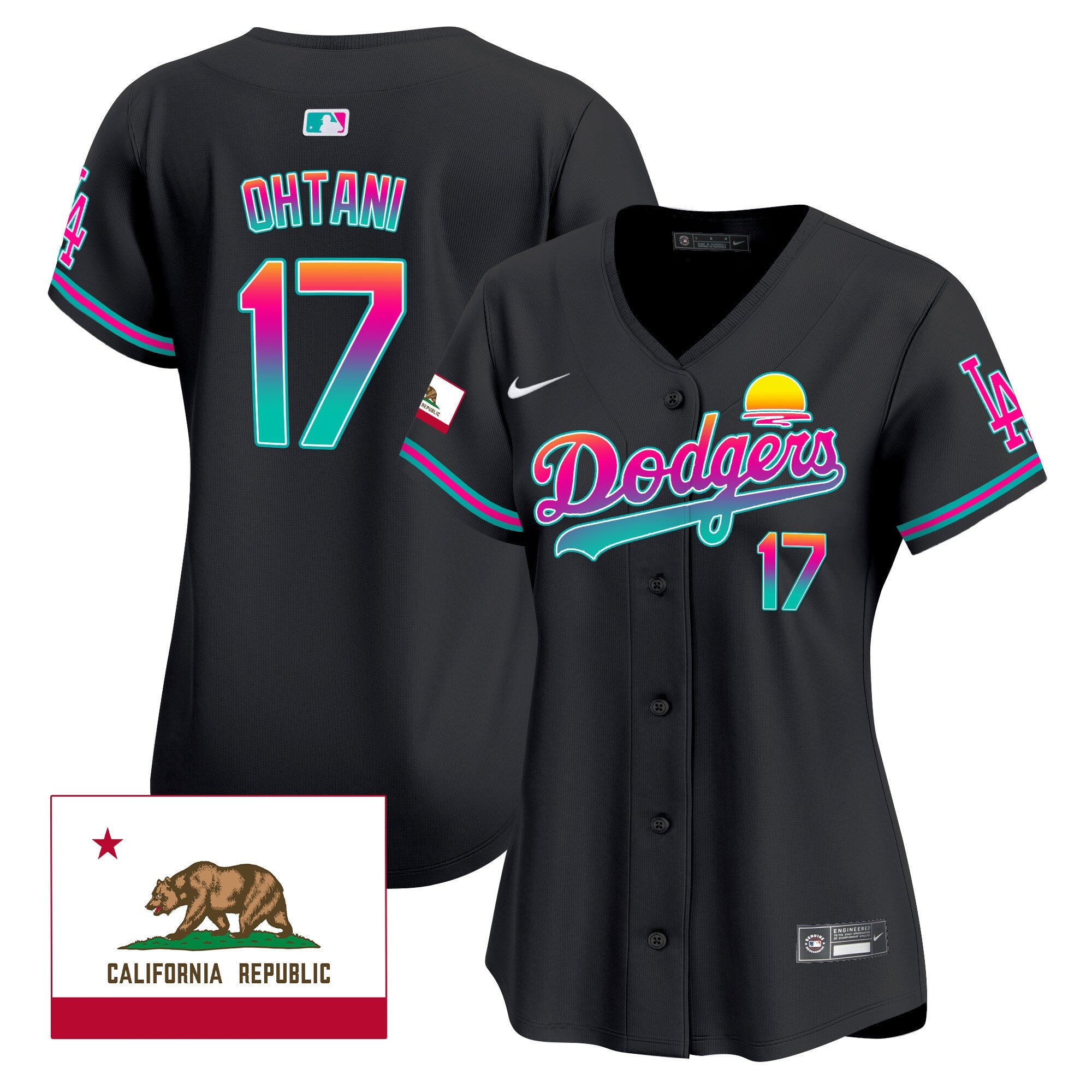 Women’s 2024 Los Angeles City Style Vapor Premier Limited Jersey