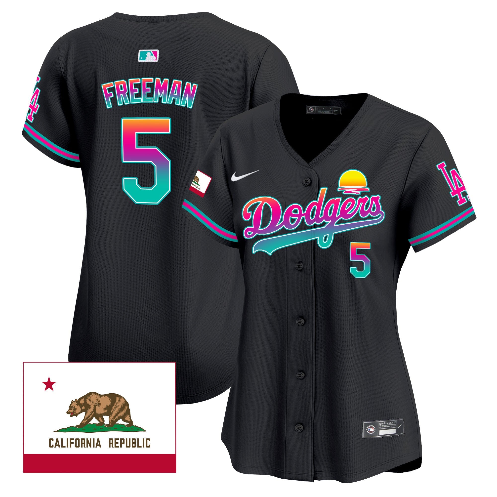 Women’s 2024 Los Angeles City Style Vapor Premier Limited Jersey